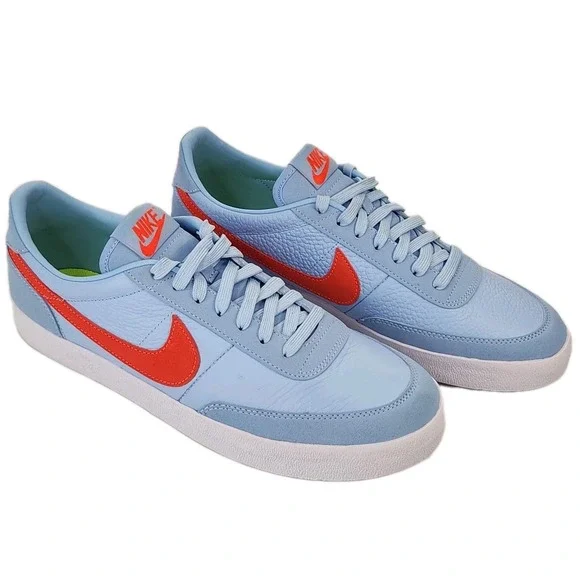 Nike Killshot 2 LTR PRM Shoes Men's 11.5 Psychic Blue Crimson Preppy HQ1657-400